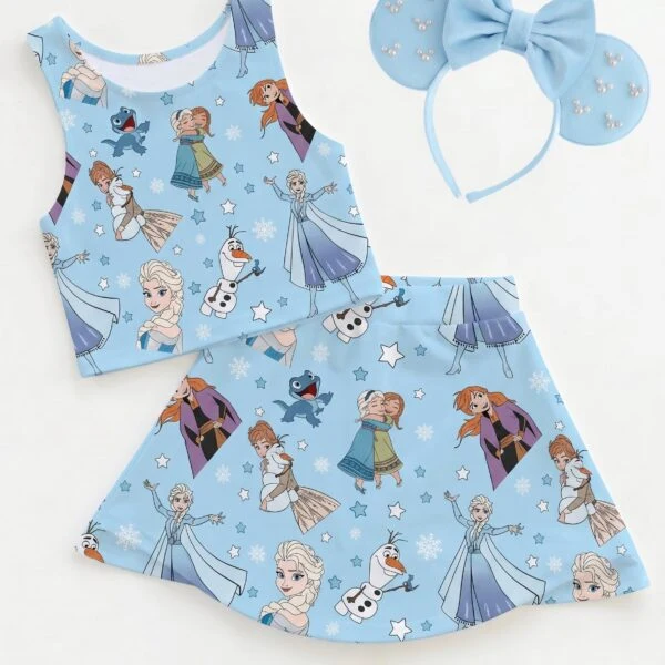 Frozen Matching Dress Set, Mom And Me Outfit, Disneyland Family Trip Clothes