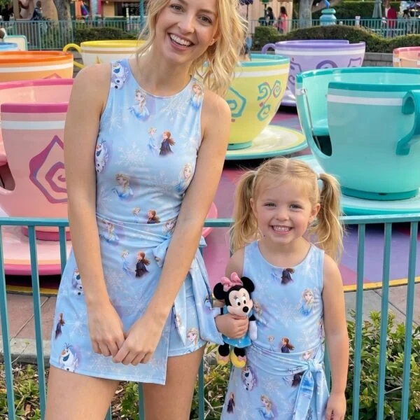 Frozen Tennis Dress Skirt, Disney Park Vacation Outfit, Elsa Anna Disney Skort Dress