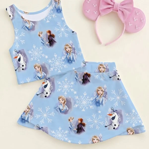 Frozen Matching Dress Set, Mom And Me Outfit, Disneyland Family Trip Clothes