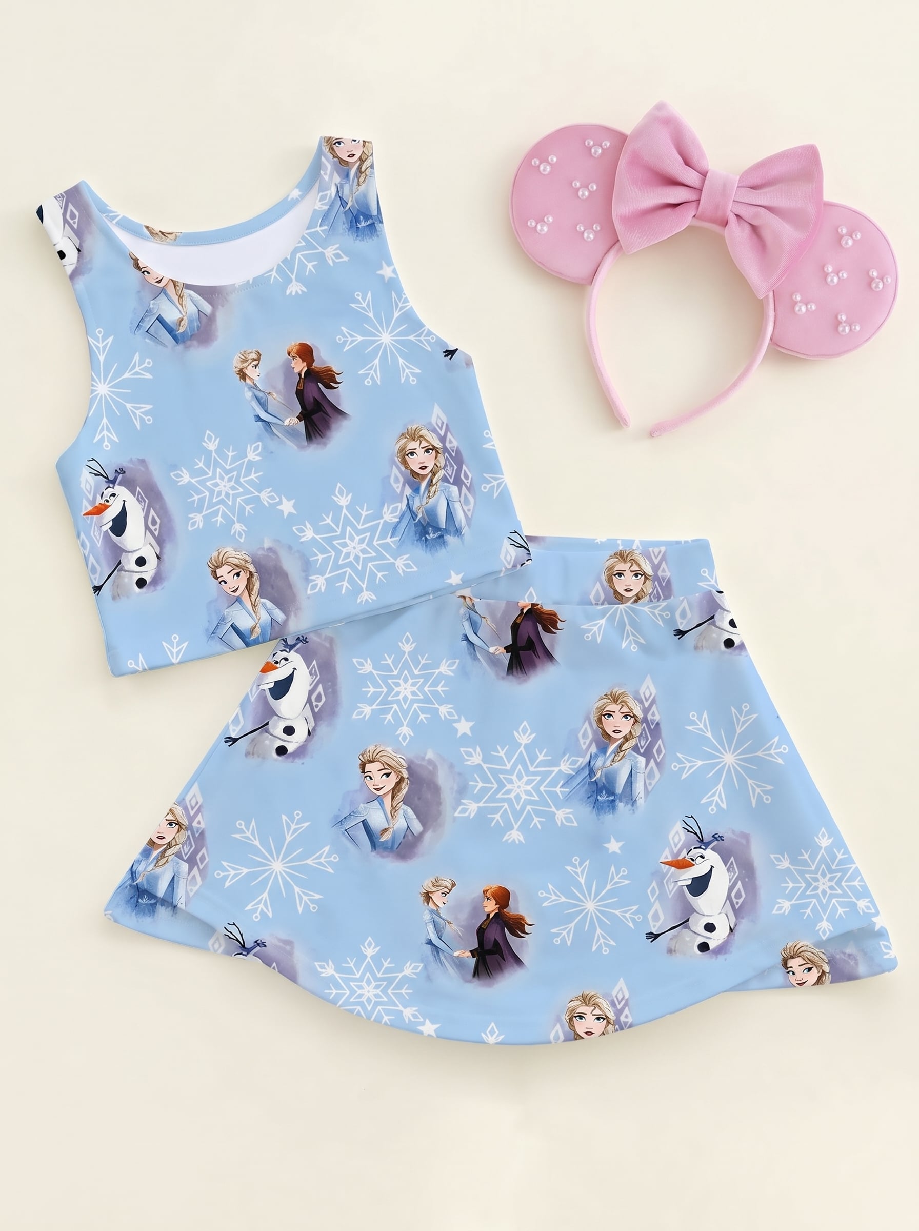 Frozen Matching Dress Set, Mom And Me Outfit, Disneyland Family Trip Clothes