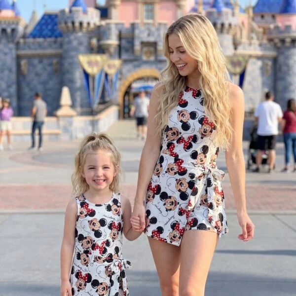 Mickey Minnie Tennis Dress Skirt, Disney Park Vacation Outfit, Magic Kingdom Disney Skort Dress