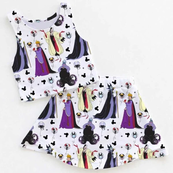 Disney Villains Matching Mom and Me Dress Set, Family Vacation Theme Park Outfit