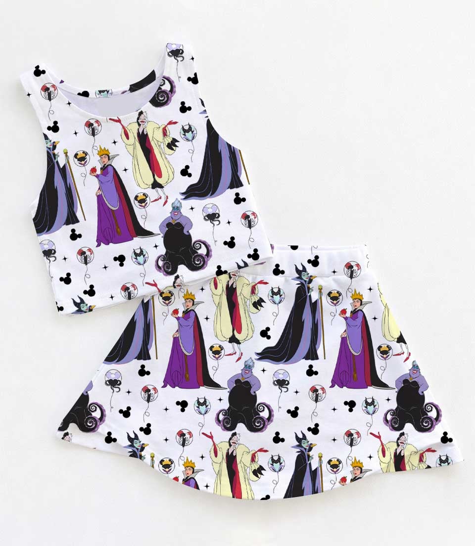 Disney Villains Matching Mom and Me Dress Set, Family Vacation Theme Park Outfit