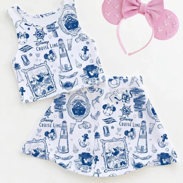 Disney Cruise Matching Dress Set, Mom And Me Outfit, Disney Cruise Line Vacation Clothes