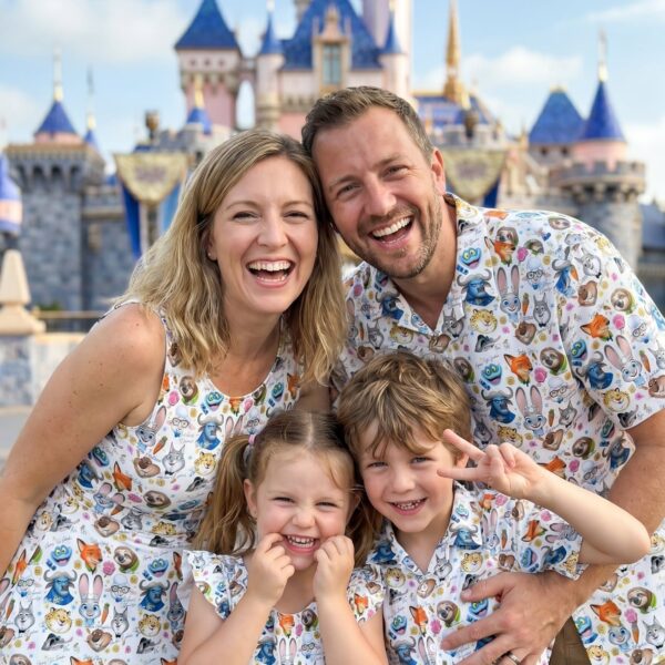 Zootopia Matching Family Set, Disney Family Vacation Outfit, Disneyland Trip Clothes