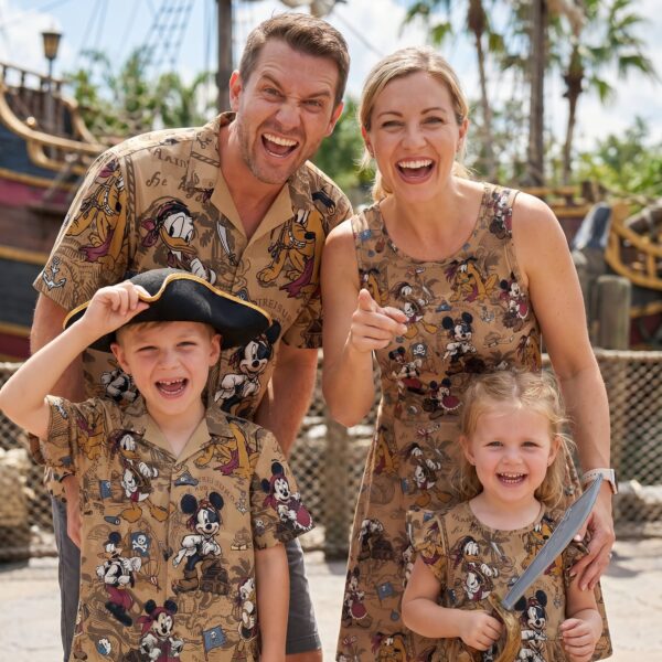 Pirate Mickey Matching Family Set, Disney Family Vacation Outfit, Disneyland Trip Clothes
