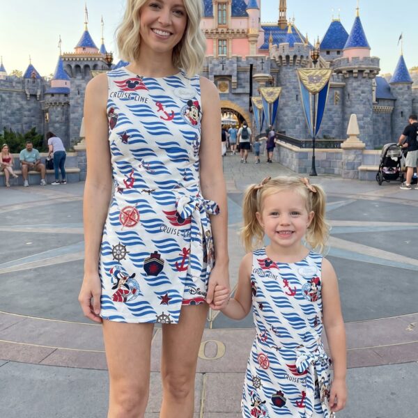 Disney Mickey Tennis Dress Cruise Activewear Set Nautical Mickey Tennis Outfit, Sailor Mickey Set Disney Cruise Gift