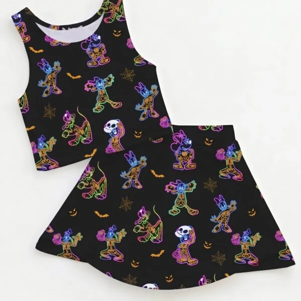 Disney Halloween Matching Dress Set, Mom And Me Outfit, Mickey Friends Halloween Vacation Clothes