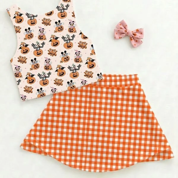 Halloween Mickey & Friends Matching Dress Set, Mom And Me Outfit, Disney Park Vacation Clothes