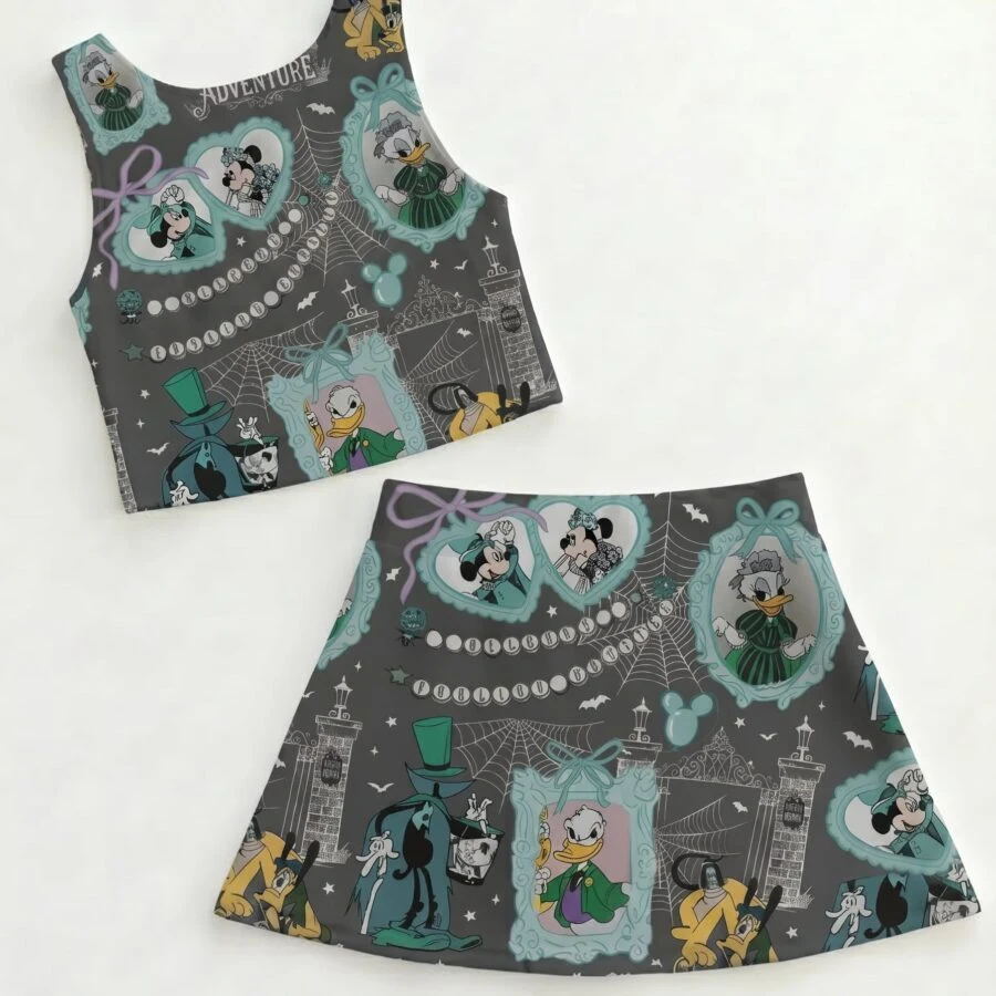 Haunted Mansion Matching Dress Set, Mom And Me Outfit, Disney Park Vacation Clothes
