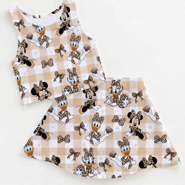 Leopard Minnie Matching Dress Set, Mom And Me Outfit, Disney Park Vacation Clothes
