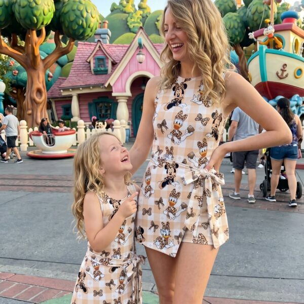 Leopard Minnie Tennis Dress Skirt, Disney Park Vacation Outfit, Minnie Daisy Skort Dress