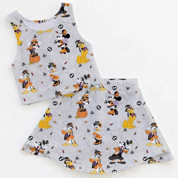 Disney Pluto Halloween Matching Mom and Me Dress Set, Spooky Theme Park Family Vacation Outfit