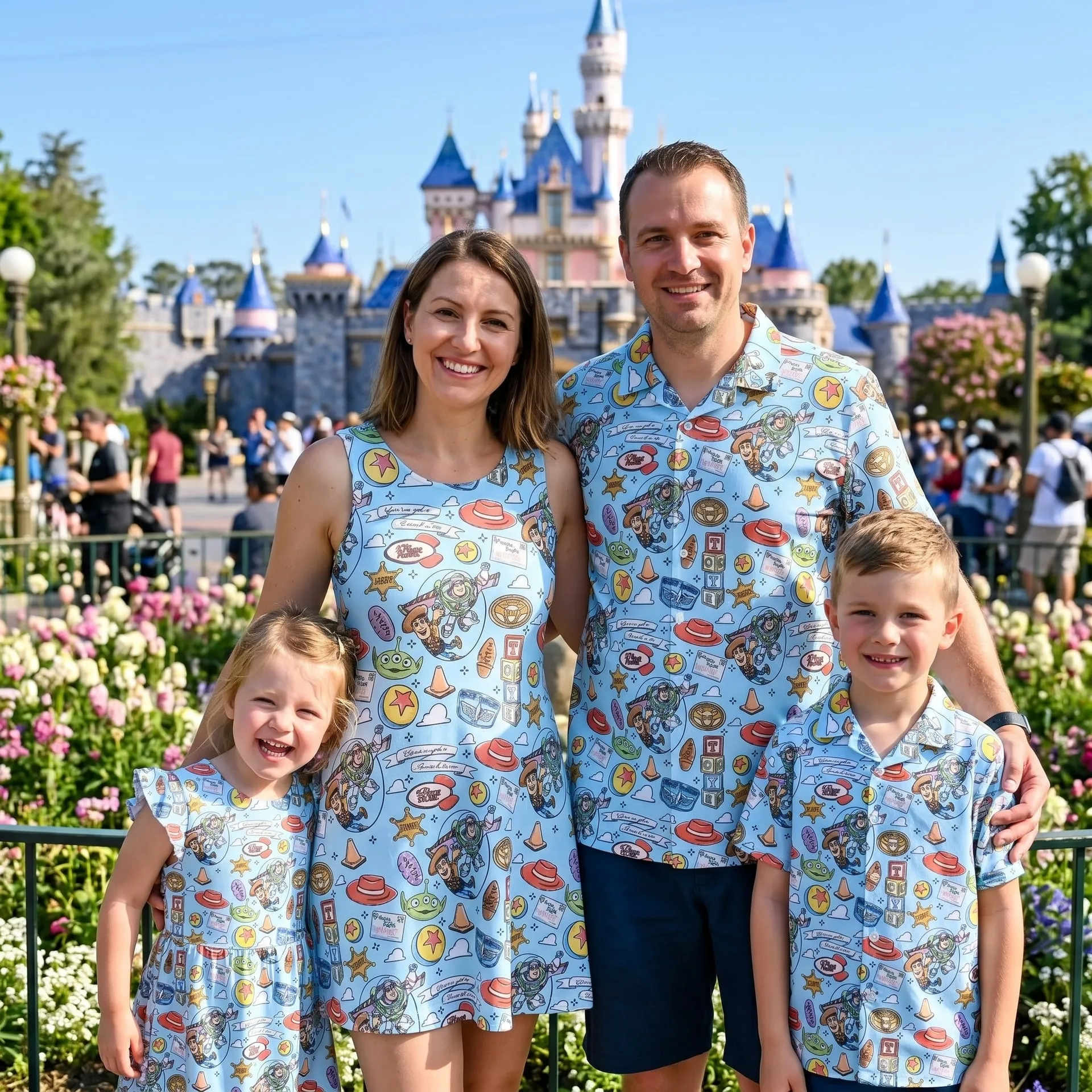 Toy Story Family Matching Outfits, Buzz Woody Jessie Disney Vacation Pixar Matching Set