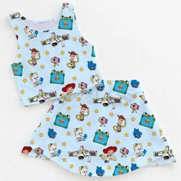 Disney Pixar Toy Story Buzz, Jessie & Aliens Matching Mom and Me Dress Set, Family Theme Park Vacation Outfit