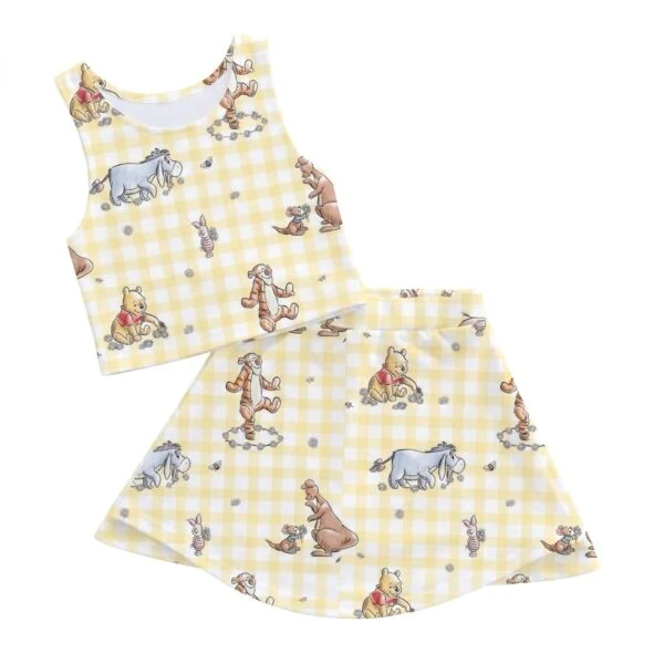 Winnie The Pooh Matching Dress Set, Mom And Me Outfit, Disney Park Vacation Clothes