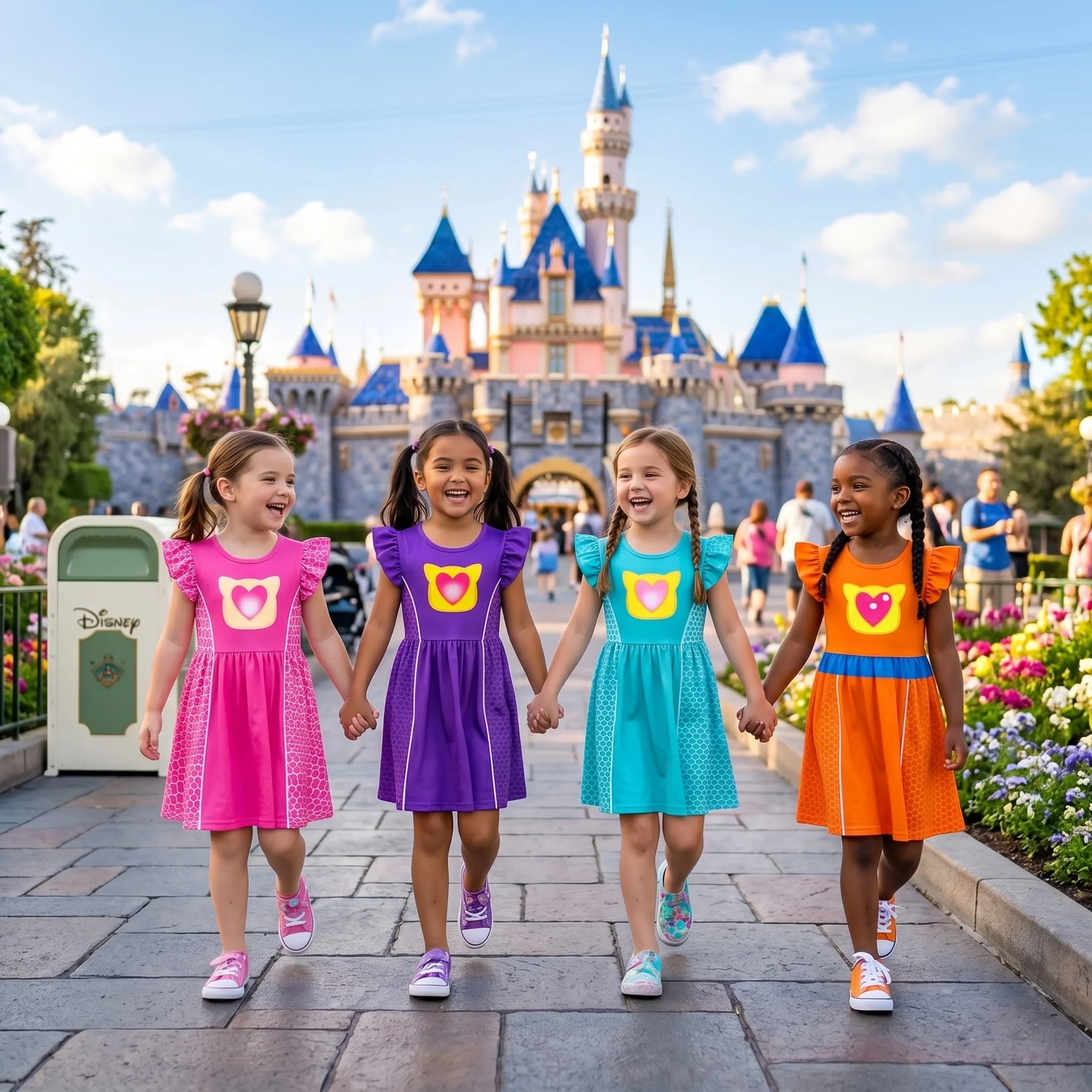 Care Bears Twirl Dress, Disney Parks Outfit for Girls, Care Bears Dress