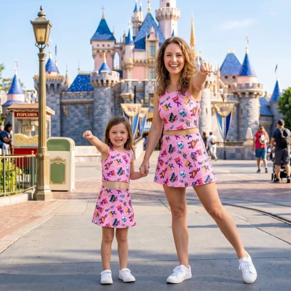 SuperKitties Matching Dress Set, Mom And Me Outfit, Disney Park Vacation Clothes