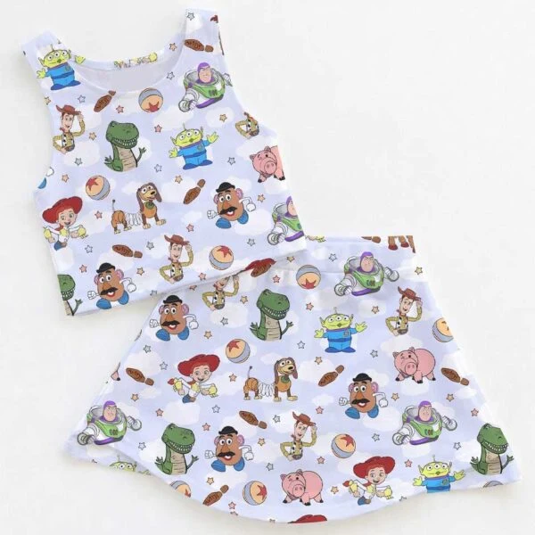 Toy Story Characters Matching Mom and Me Dress Set, Disney Pixar Family Vacation Theme Park Outfit