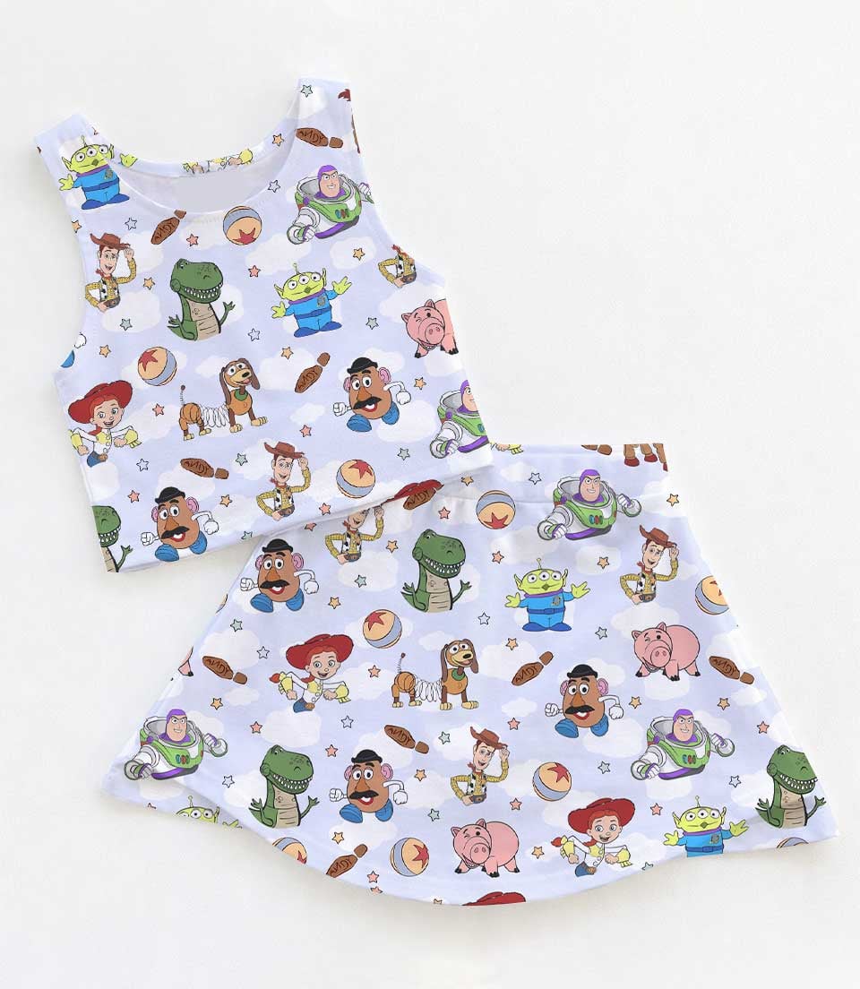 Toy Story Characters Matching Mom and Me Dress Set, Disney Pixar Family Vacation Theme Park Outfit (Copy)