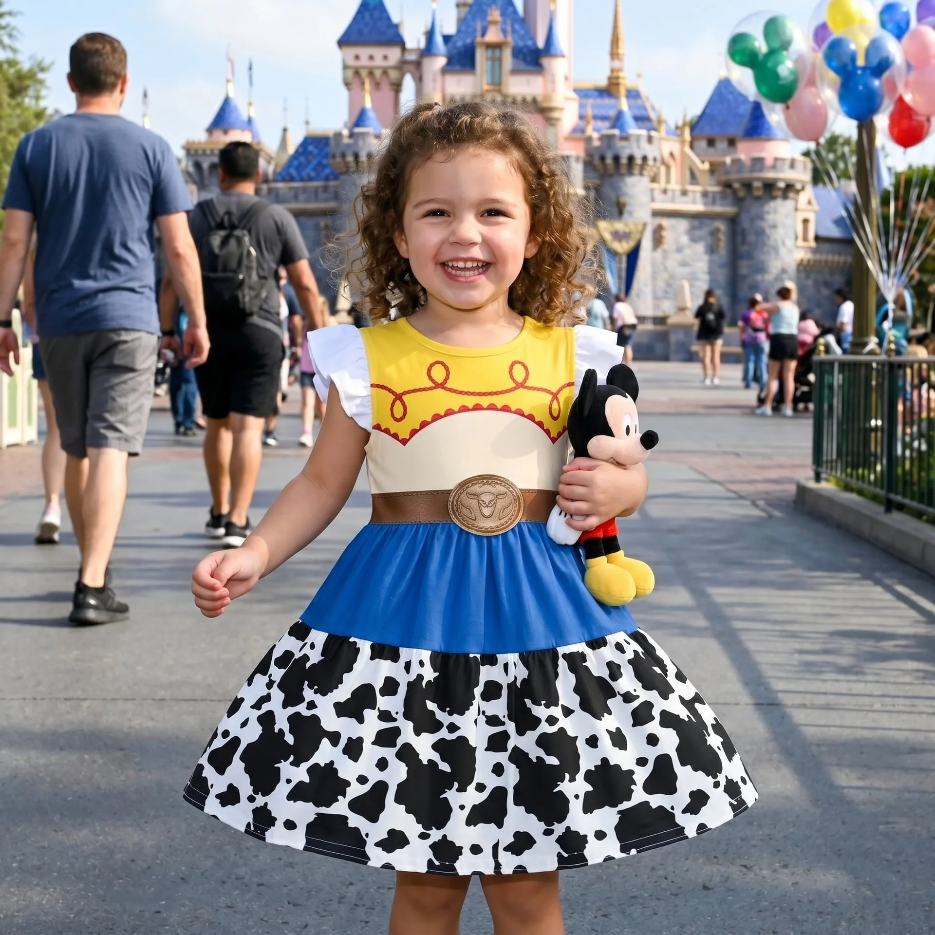 Jessie Twirl Dress, Disney Parks Outfit for Girls, Toy Story Jessie Dress