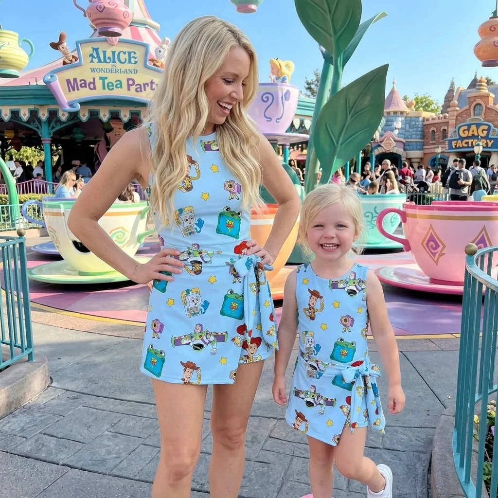 Disney Pixar Toy Story Tennis Dress Skirt, Woody Buzz Lightyear Jessie Alien Athletic Skirt