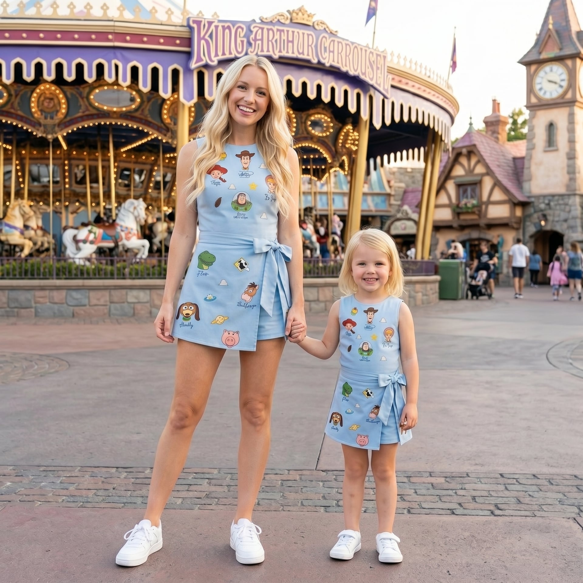 Disney Pixar Toy Story Tennis Dress Skirt, Woody Buzz Lightyear Jessie Alien Athletic Skirt Magic Kingdom Gift