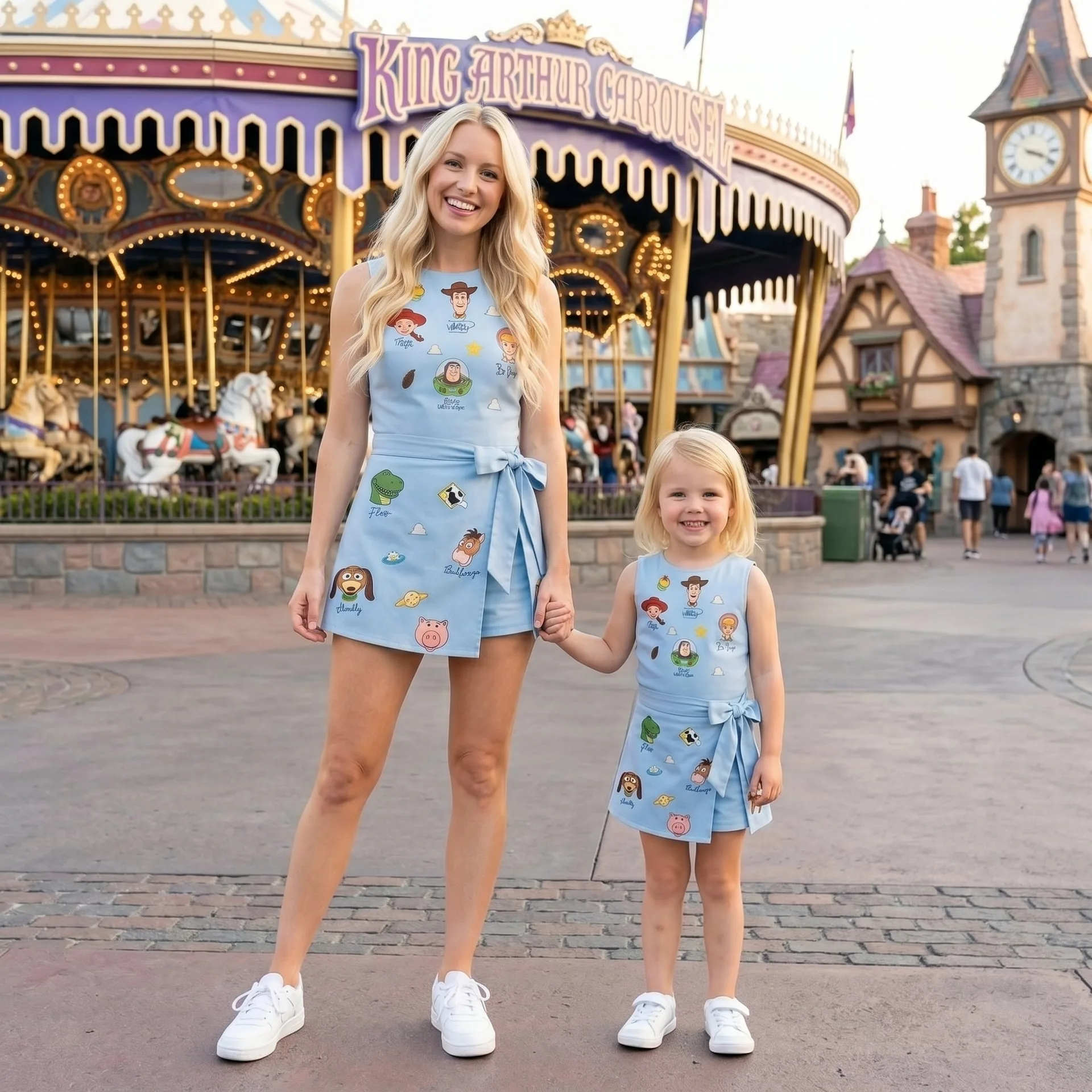 Disney Pixar Toy Story Tennis Dress Skirt, Woody Buzz Lightyear Jessie Alien Athletic Skirt Magic Kingdom Gift