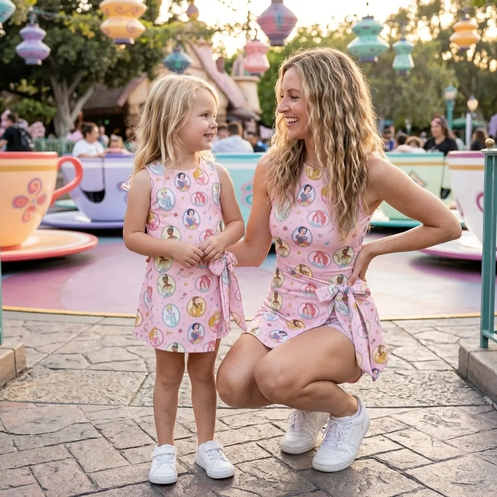 Disney Princess Tennis Dress Skirt, Disney Park Vacation Outfit, Disney Princess Skort Dress - Image 5