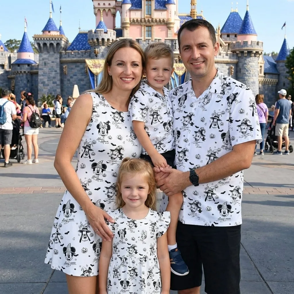 Halloween Mickey & Friends Matching Family Set, Disney Family Vacation Outfit, Disneyland Trip Clothes