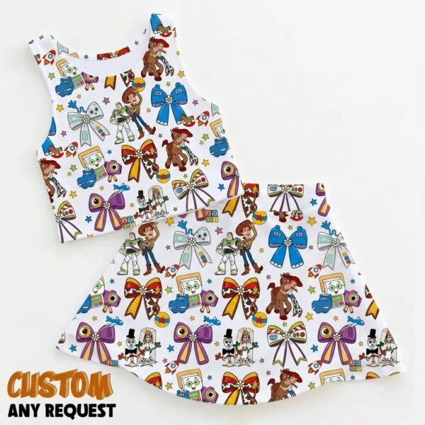 Toy Story Matching Dress Set, Mom And Me Outfit, Disney Park Vacation Clothes