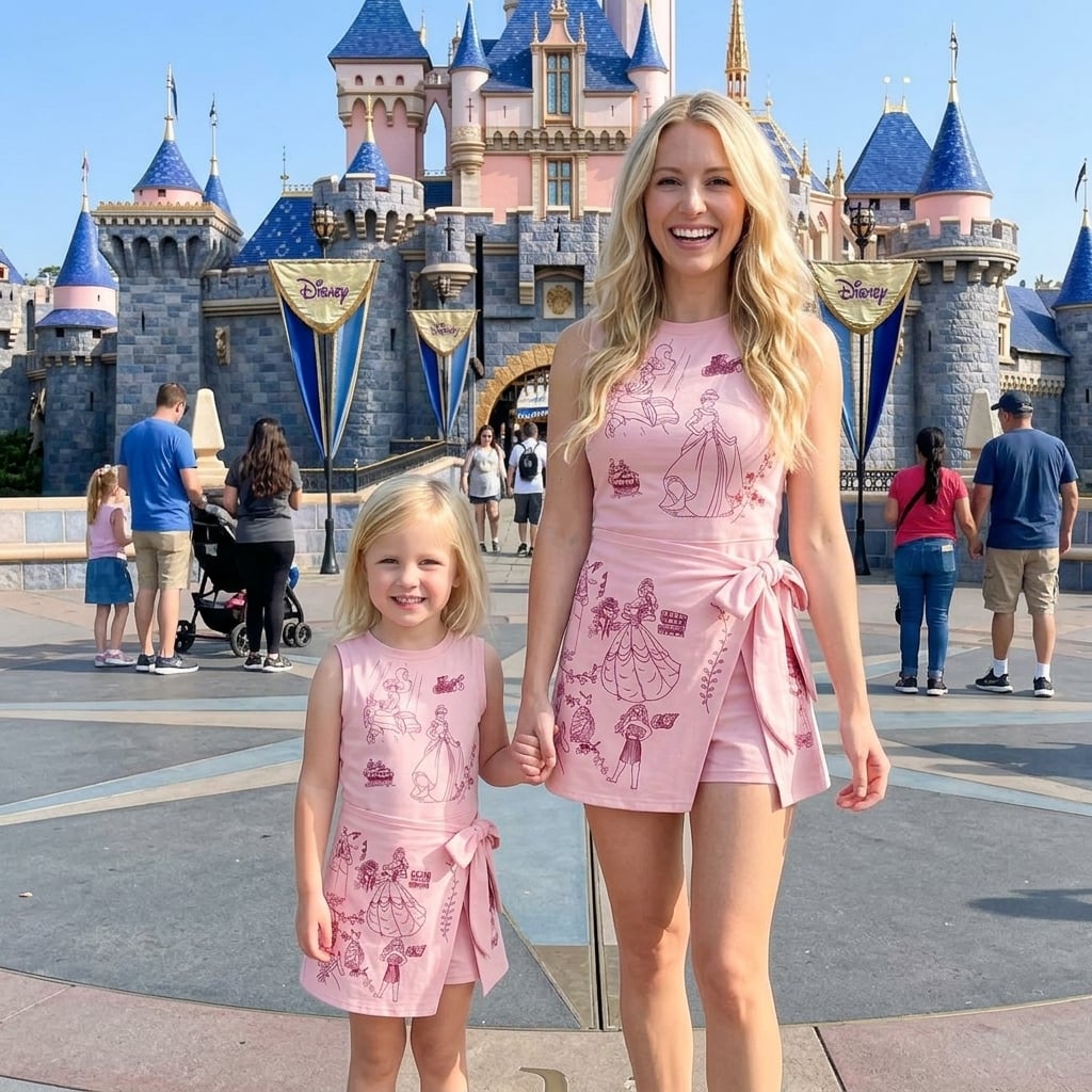 Disney Princess Tennis Dress Skirt, RunDisney Marathon Athletic Outfit Women Gift