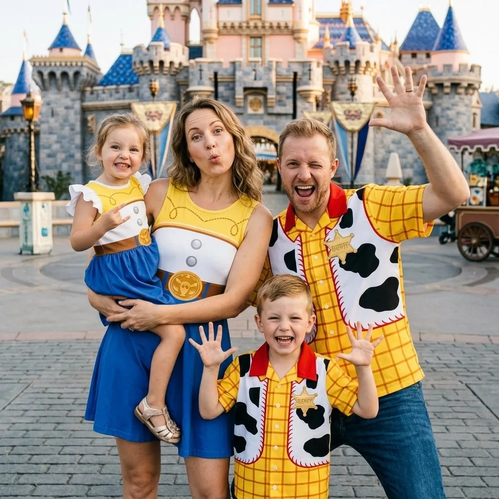 Toy Story Matching Family Set, Disney Family Vacation Outfit, Disneyland Trip Clothes