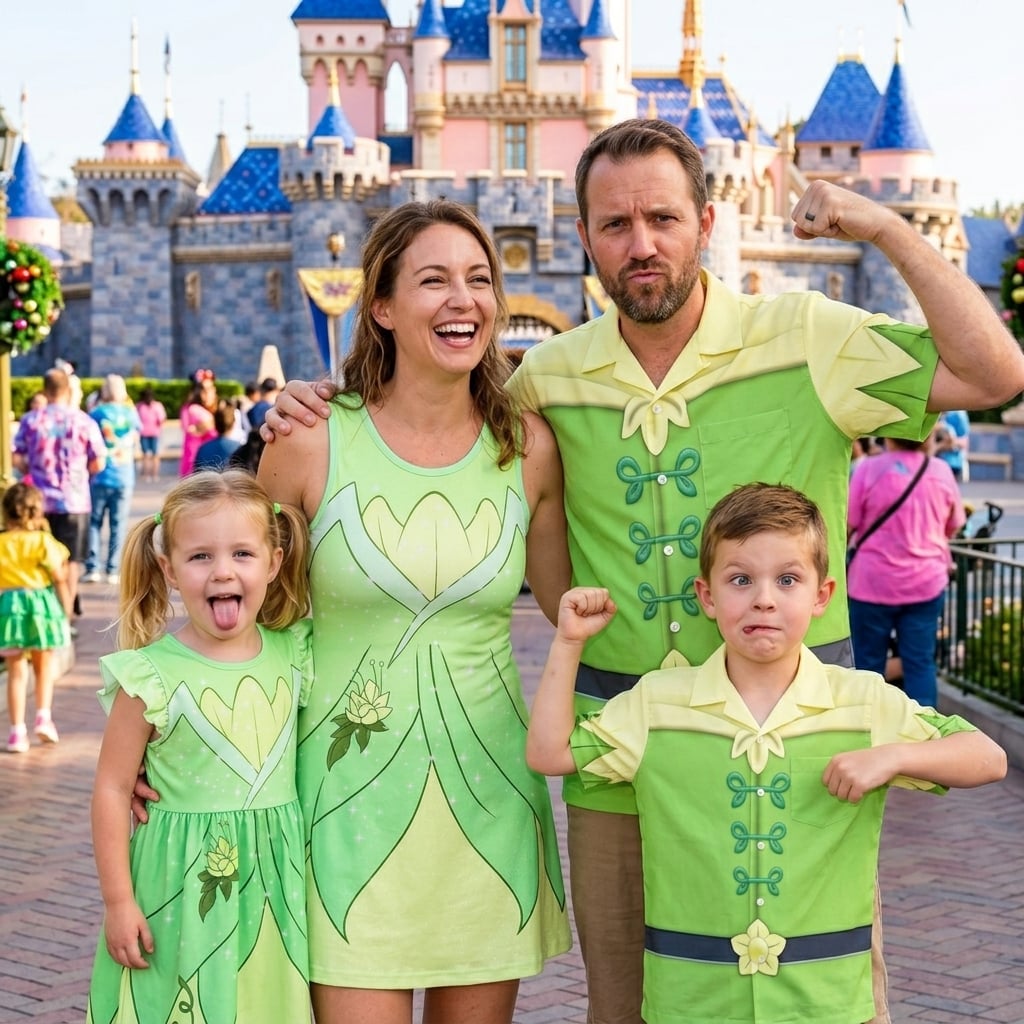 Disney Peter Pan Tinker Bell Hawaiian Shirt, Fairy Family Matching Button Up Shirt