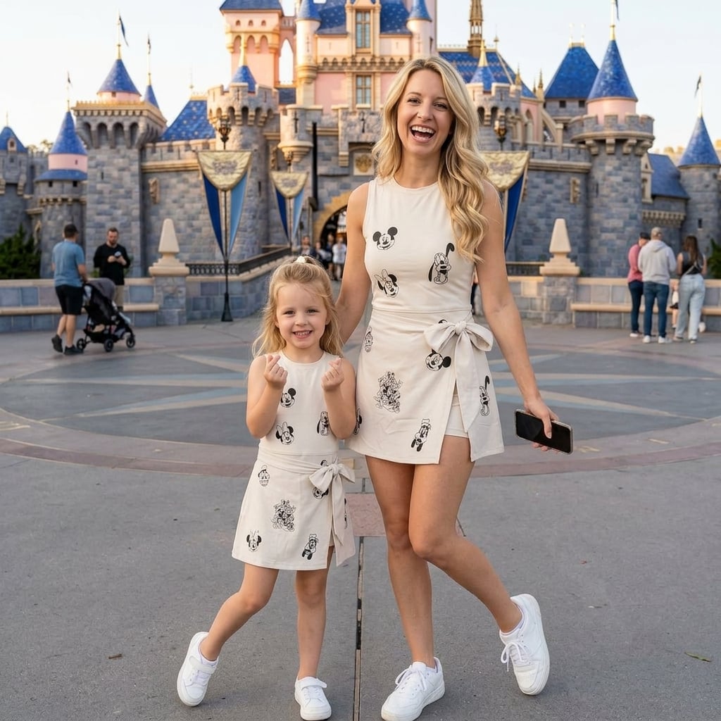 Disney Mickey & Friends Tennis Dress, Magical Disney Vacation Outfit For Women