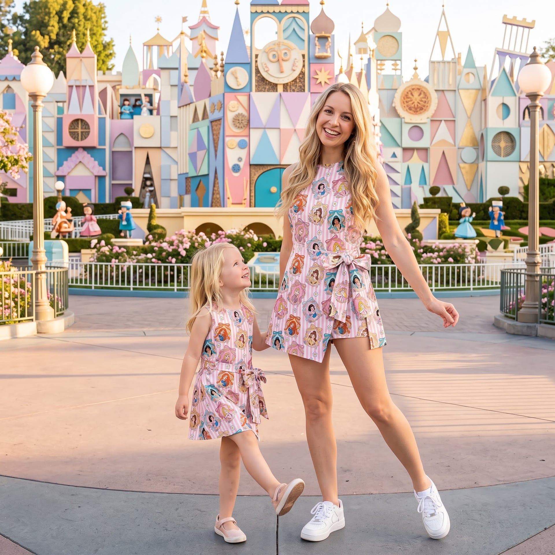 Disney Princess Tennis Dress, Mom And Me Matching Outfit, Disney Park Vacation Clothes