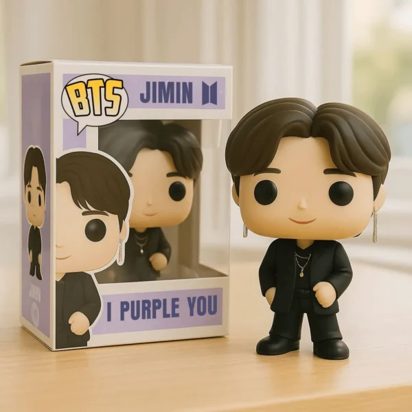 BTS Jimin I Purple You Edition Cute Chibi K-Pop Collectible Vinyl Pop Figure Doll