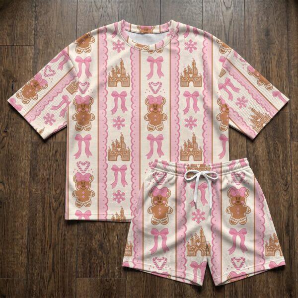 Disney Gingerbread Christmas Waffle Sets, Mickey And Friends Magical Park Day Apparel